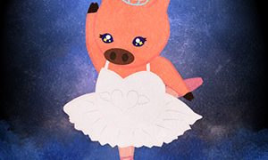 ANIMALS Ballet Swan Lake Pig Swan02