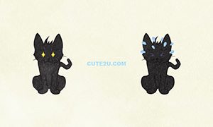 ANIMALS Cat Black Cat02 04