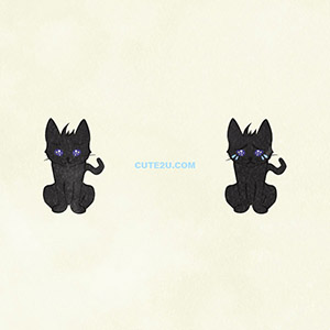 Animals Cat Black Cat02 06