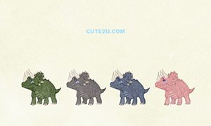 ANIMALS Dinosaur Triceratops01 Cry