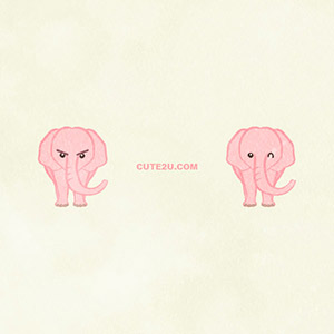 Animals Elephant02 Pink Elephant 04