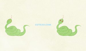 ANIMALS Snake Green Snake01 02