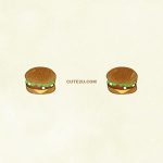 Foods Bread Hamburger03 Cheeseburger