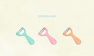 FOODS Cooking Utensils Peeler01 02