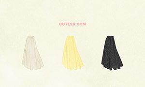 Fashion Skirt Long Skirt01 04