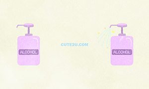 MEDICAL Alcohol Spray01 Purple