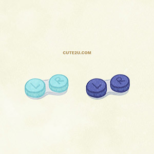 Medical Eye Contact Lens Case 01 01