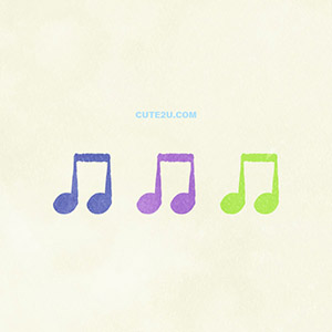 Music Musical Note Eighth Note Duplet02 03