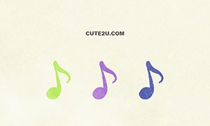 MUSIC Musical Note Eighth Note02 03