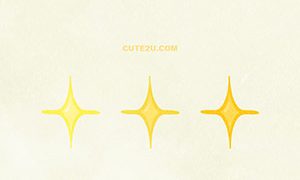NATURE Star Sparkle01 Yellow