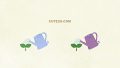 NATURE Watering Young Plants With A Watering Can 04