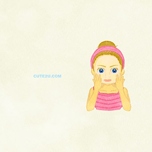 People A Woman Wearing A Facial Mask A
