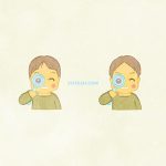 People Boy Boy Looking Through A Magnifying Glass G