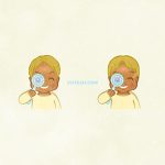 People Boy Boy Looking Through A Magnifying Glass H