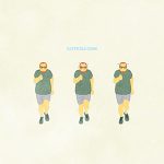 Sports Run Bearded Man With Glasses Running A Marathon E